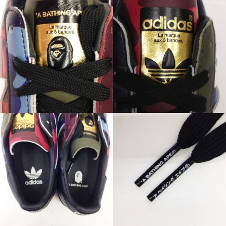  adidas アディダス A BATHING APE アディダス×アベイシングエイプ SUPERSTAR 80s スニーカー 25cm  GZ8982 未使用品