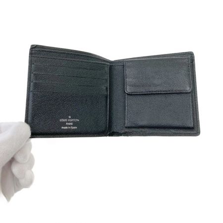  LOUIS VUITTON ルイヴィトン ダミエ グラフィット ポルトフォユ マルコ 財布 N62664 ブラック 現状渡し
