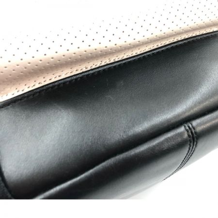  COACH コーチ パフォレイテッド ミックスド マテリアル リュックサック バック パック F57477 ホワイト×ブラック