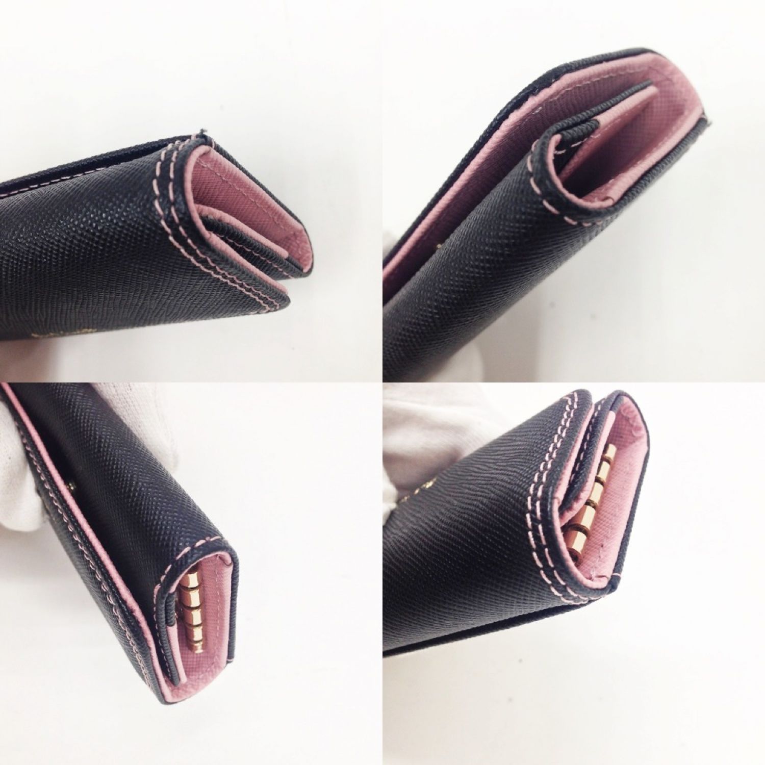 中古】 Paul Smith ポールスミス クロスグレインキーケース キー