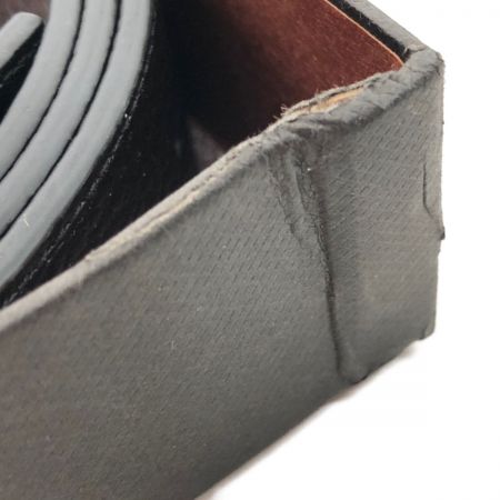  COACH コーチ リバーシブル レザーベルト バックル2種付き ベルト ブラック x ゴールド