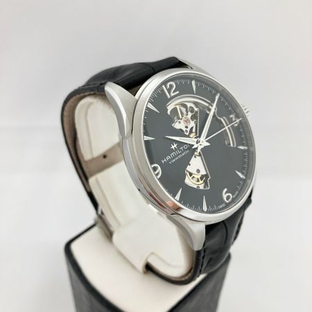  HAMILTON ハミルトン ジャズマスター JAZZMASTER ビューマチック オープンハート 腕時計 H327050 ブラック