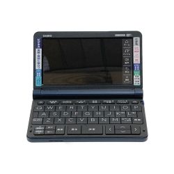 〇〇 CASIO カシオ 電子辞書 ビジネスモデル XD-SX8500 ネイビー Aランク