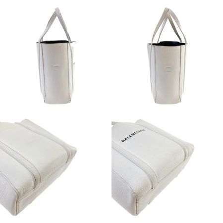  BALENCIAGA バレンシアガ エヴリデイトートXXS 2WAY トートバッグ ホワイト