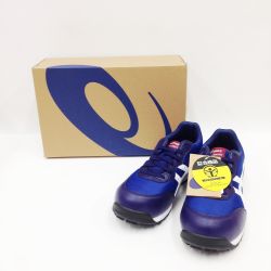 〇〇 asics アシックス 安全靴 未使用品 26cm CP201 ブルー Sランク