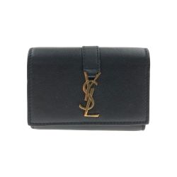 〇〇 Yves Saint Laurent イブサンローラン ６連キーケース ブラック Bランク