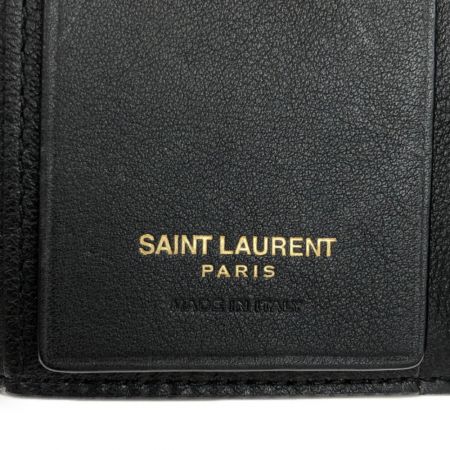  Yves Saint Laurent イブサンローラン ６連キーケース ブラック