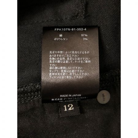  MINEDENIM メンズ パンツ サイズ12 ブラック