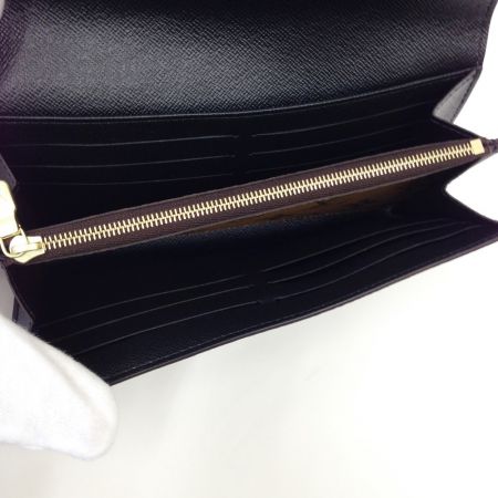  LOUIS VUITTON ルイヴィトン ポルトフォイユ・サラ 長財布 RFID内蔵 M80726 ブラウン x カーキ