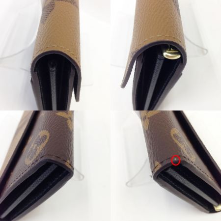  LOUIS VUITTON ルイヴィトン ポルトフォイユ・サラ 長財布 RFID内蔵 M80726 ブラウン x カーキ