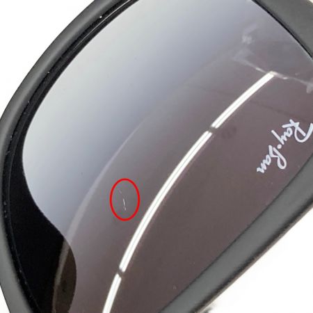  RAY-BAN レイバン ジャスティン スクエア型 偏光サングラス  RB4165F ブラック