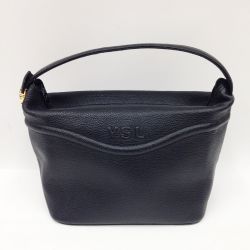 〇〇 Yves Saint Laurent イブサンローラン  ヴィンテージ バッグ ハンドバッグ ワンハンドルバッグ ブラック 現状渡し Bランク