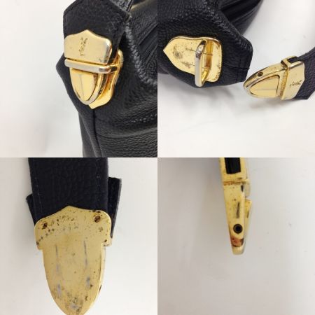  Yves Saint Laurent イブサンローラン  ヴィンテージ バッグ ハンドバッグ ワンハンドルバッグ ブラック 現状渡し