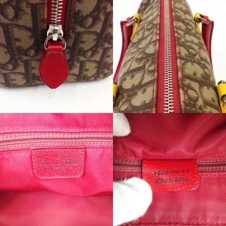  Christian Dior クリスチャンディオール ラスタ トロッター バッグ ハンドバッグ ミニボストン ブラウン