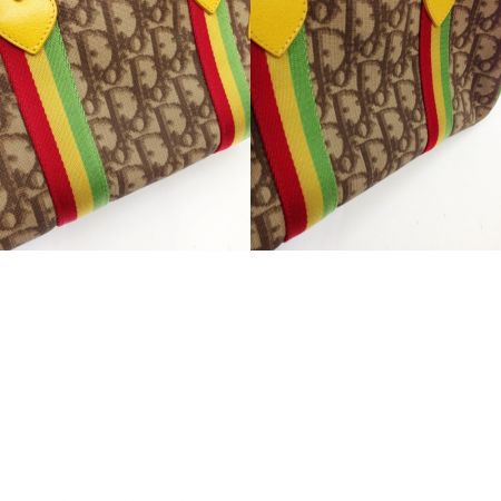  Christian Dior クリスチャンディオール ラスタ トロッター バッグ ハンドバッグ ミニボストン ブラウン