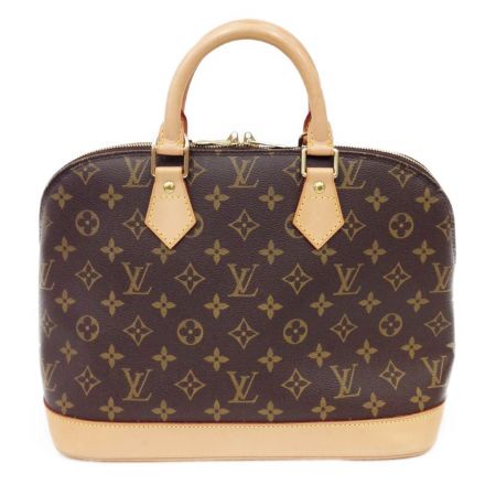  LOUIS VUITTON ルイヴィトン モノグラム アルマ ハンドバッグ M51130 ブラウン