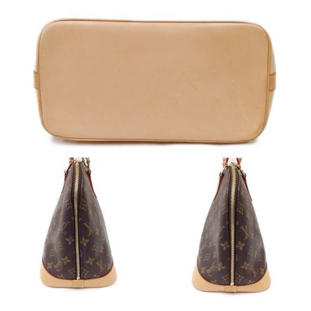  LOUIS VUITTON ルイヴィトン モノグラム アルマ ハンドバッグ M51130 ブラウン