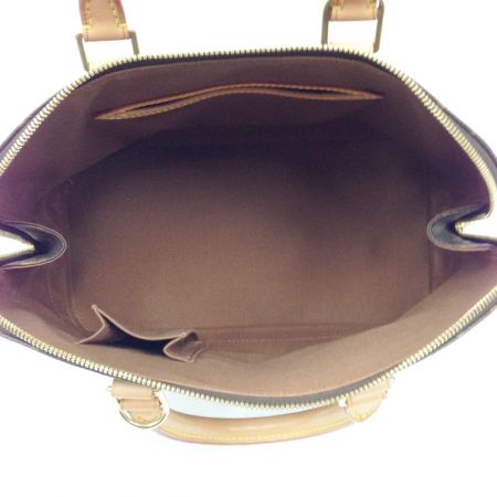  LOUIS VUITTON ルイヴィトン モノグラム アルマ ハンドバッグ M51130 ブラウン