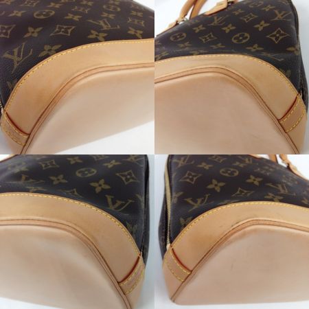  LOUIS VUITTON ルイヴィトン モノグラム アルマ ハンドバッグ M51130 ブラウン