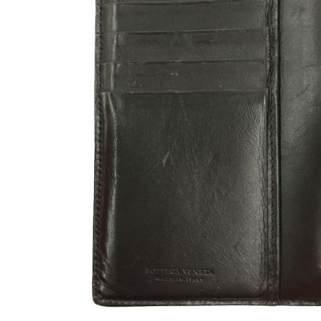  BOTTEGA VENETA ボッテガヴェネタ 二つ折り 長財布 ブラウン