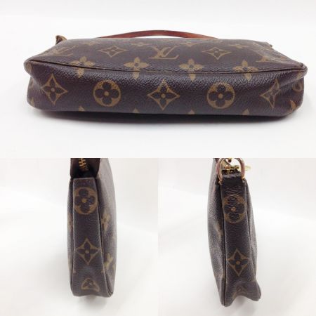  LOUIS VUITTON ルイヴィトン モノグラム ポシェット アクセソワール アクセサリー ポーチ M51980 ブラウン 現状渡し