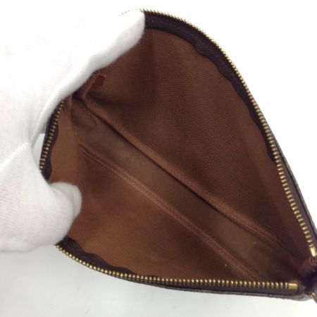  LOUIS VUITTON ルイヴィトン モノグラム ポシェット アクセソワール アクセサリー ポーチ M51980 ブラウン 現状渡し