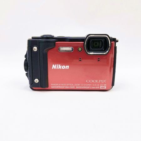  Nikon ニコン COOLPIX コンデジ　コンパクト デジタルカメラ W300 オレンジ