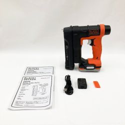 〇〇 BLACK+DECKER ブラックアンドデッカー GoPak コードレスタッカー ネイラ BDCT12U Bランク