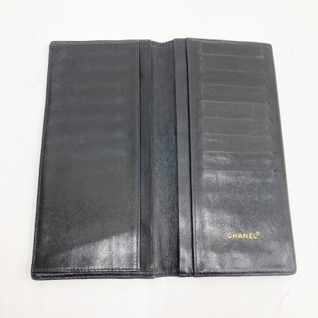  CHANEL シャネル チョコバー 札入れ ブラック 現状渡し