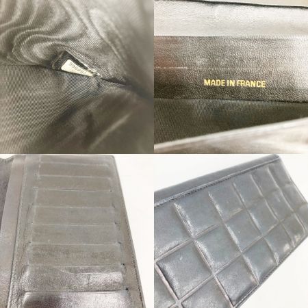  CHANEL シャネル チョコバー 札入れ ブラック 現状渡し