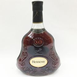 〇〇 Hennessy ヘネシー Hennessy ブランデー コニャック 古酒　黒キャップ　クリアボトル Nランク 未開栓