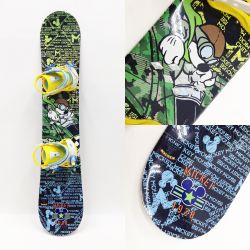 〇〇 IGNIO イグニオ ミッキーマウス スノーボード 板 子供 120 Bランク