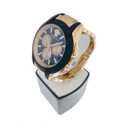  VERSACE ベルサーチ メンズ 腕時計 メデューサ クロノグラフ クオーツ  VEM8