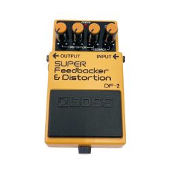 〇〇 BOSS ボス super feed backer&distortion エフェクター DF-2 Bランク