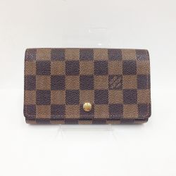 〇〇 LOUIS VUITTON ルイヴィトン ポルトフォイユ・トレゾール 財布 N61736 Bランク