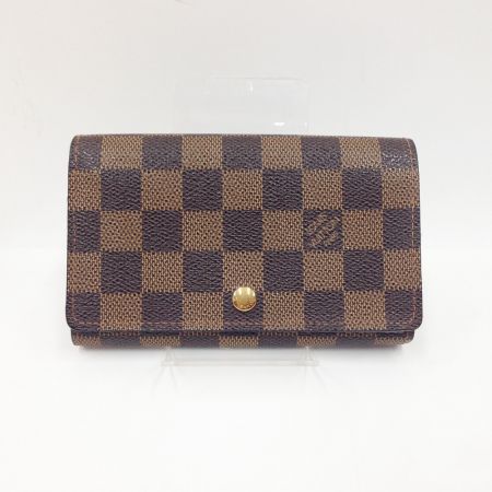  LOUIS VUITTON ルイヴィトン ポルトフォイユ・トレゾール 財布 N61736