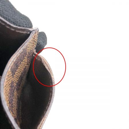  LOUIS VUITTON ルイヴィトン ダミエ エテュイ シガレット シガレットケース N63024 ブラウン