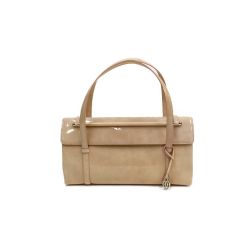 〇〇 Cartier カルティエ カボション ハンドバッグ エナメル ベージュ 現状渡し Bランク