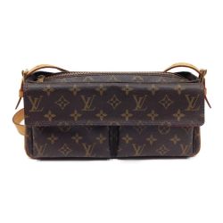 〇〇 LOUIS VUITTON ルイヴィトン モノグラム ヴィバ シテ MM  ワンショルダー ハンドバッグ M51164 ブラウン 現状渡し Cランク