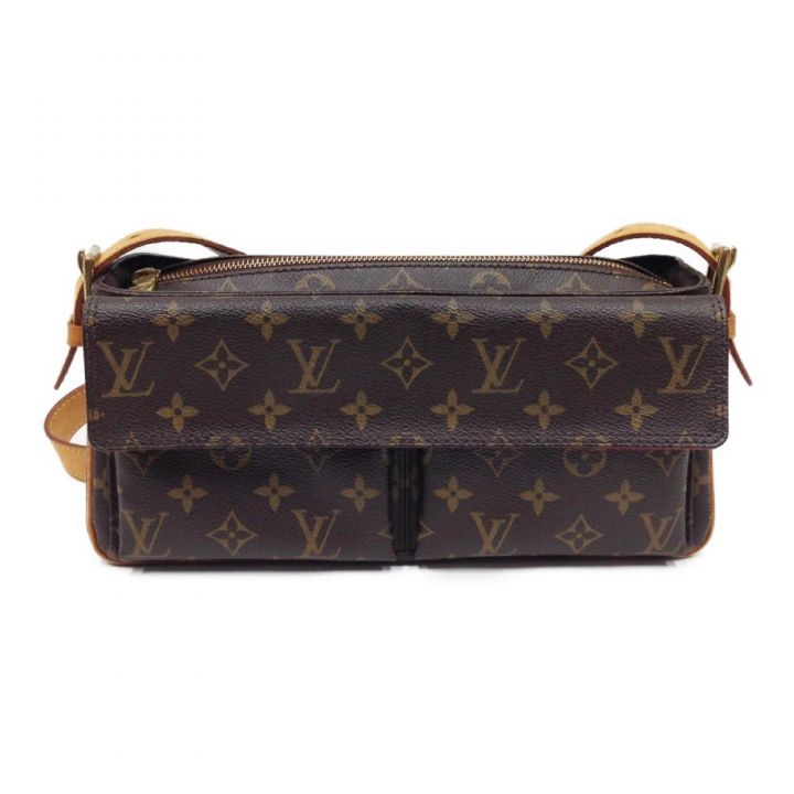 LOUIS VUITTON ルイヴィトン モノグラム ヴィバ シテ MM ワンショルダー ハンドバッグ M51164 ブラウン  現状渡し｜中古｜なんでもリサイクルビッグバン