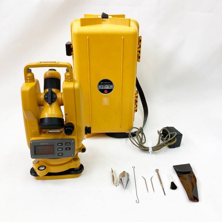 TOPCON デジタル セオドライト 電動工具 測量機 DT-10 現状渡し ジャンク品｜中古｜なんでもリサイクルビッグバン