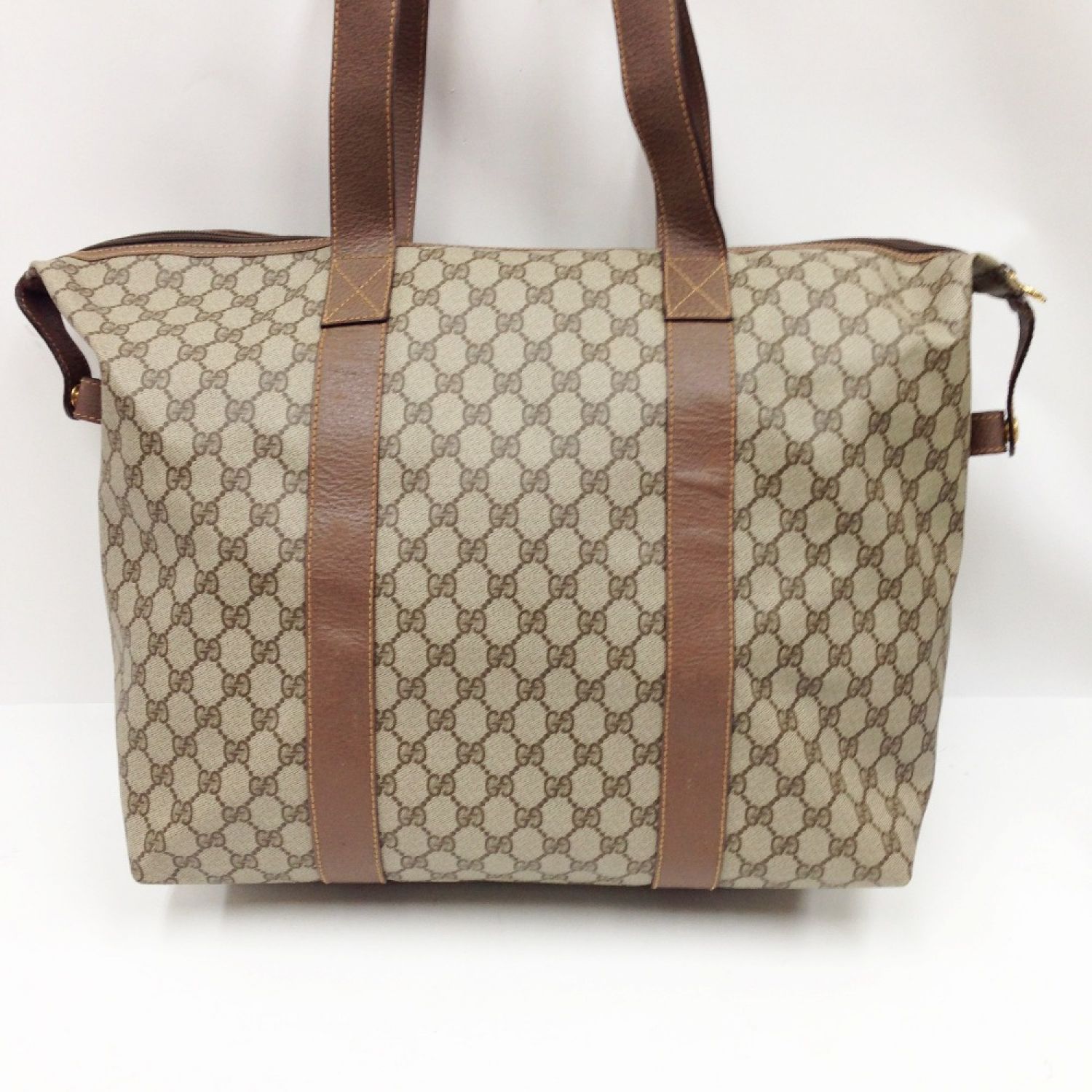 中古】 GUCCI グッチ GG オールドグッチ トートバッグ ボストンバッグ