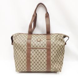 〇〇 GUCCI グッチ GG オールドグッチ トートバッグ ボストンバッグ 旅行バッグ 01210956080 Aランク