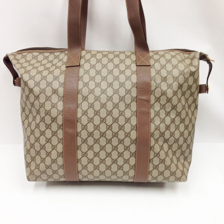 GUCCI グッチ GG オールドグッチ トートバッグ ボストンバッグ 旅行バッグ 01210956080｜中古｜なんでもリサイクルビッグバン