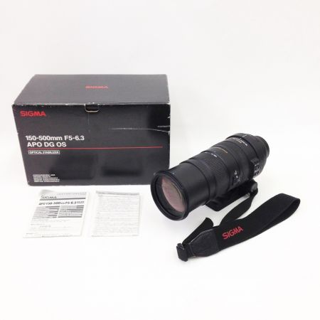  SIGMA シグマ APO DG OS  HSM 望遠 交換レンズ ニコン Nikon Fマウント 150-500mm F5-6.3 現状渡し ジャンク品