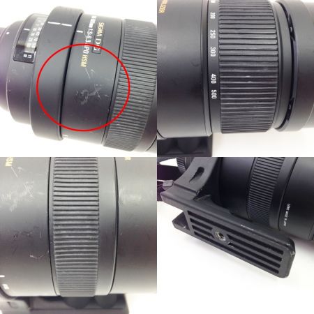  SIGMA シグマ APO DG OS  HSM 望遠 交換レンズ ニコン Nikon Fマウント 150-500mm F5-6.3 現状渡し ジャンク品