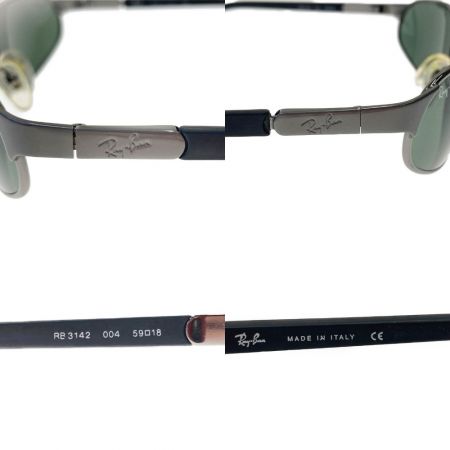  RAY-BAN レイバン アイウェア サングラス 004 / 59□18 RB3142 ブラック