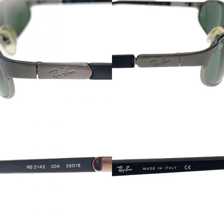 RAY-BAN レイバン アイウェア サングラス 004 / 59□18 RB3142 ブラック｜中古｜なんでもリサイクルビッグバン