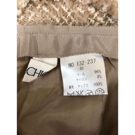  SPECCHIO スペッチオ レディース スーツ サイズ40 ベージュ