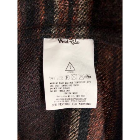  WEST RIDE ウエストライド メンズ ウールジャケット サイズ40-42 ブラウン